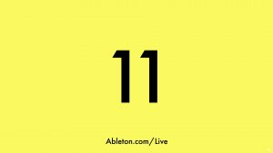 Ableton Live 11 estará disponible en enero del 2021