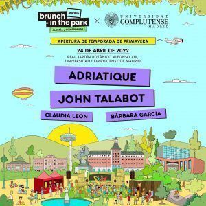 Cartel Brunch in the Park Madrid 24 de Abril