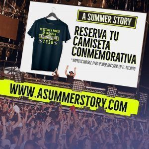 Cartel camiseta A Summer Story