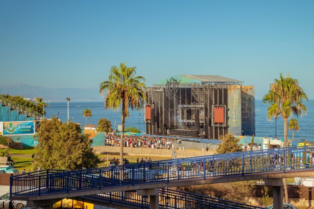 Main stage Ultra Beach España