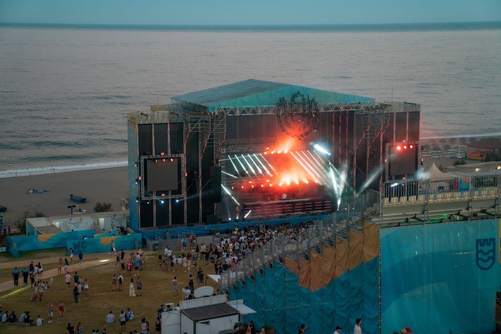 Main stage Ultra Beach España