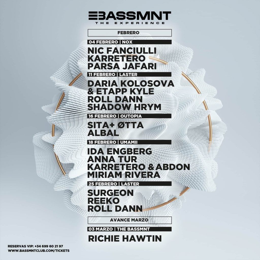 The Bassement Club febrero