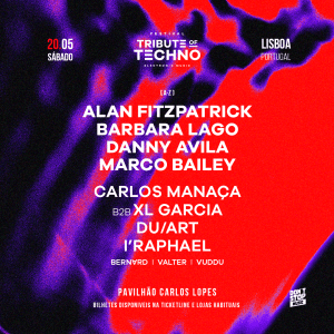 Cartel Tribute of Techno 2ª Edición