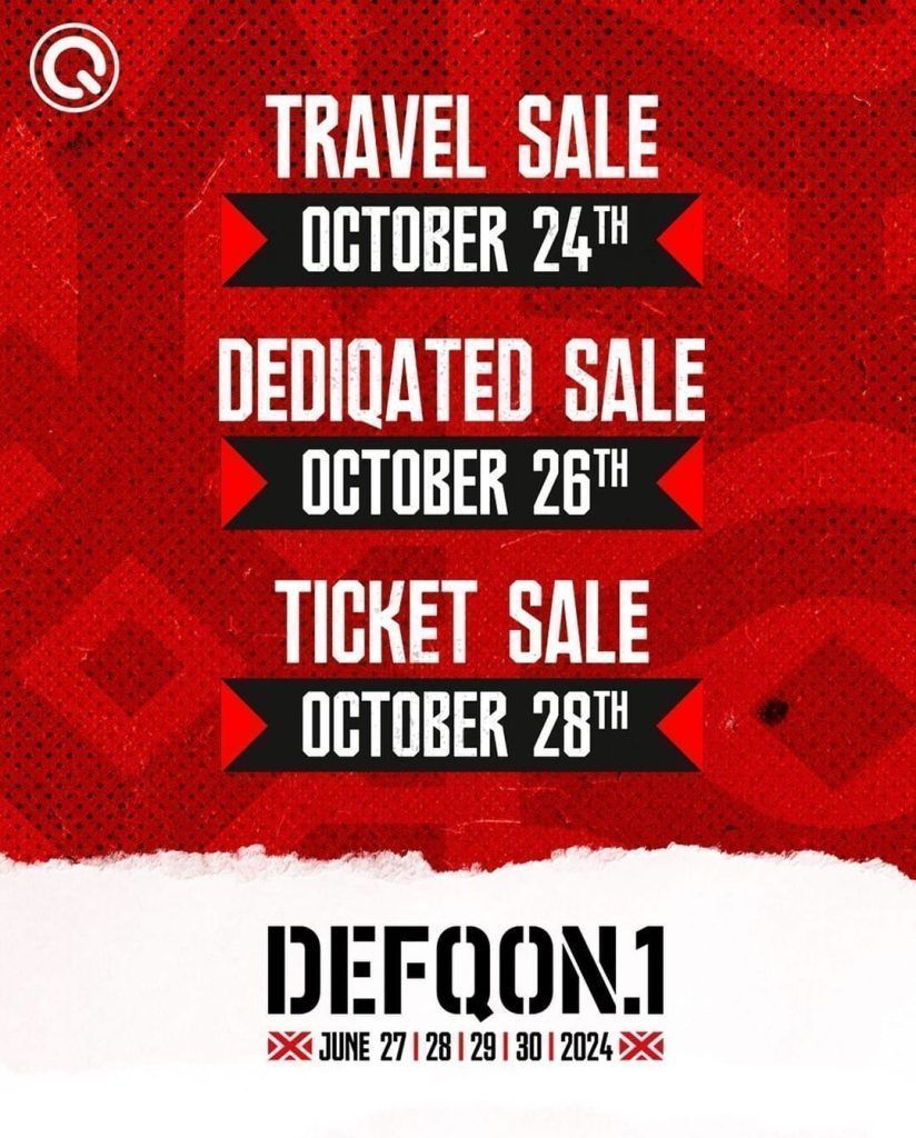 Defqon.1 Ticket Sale