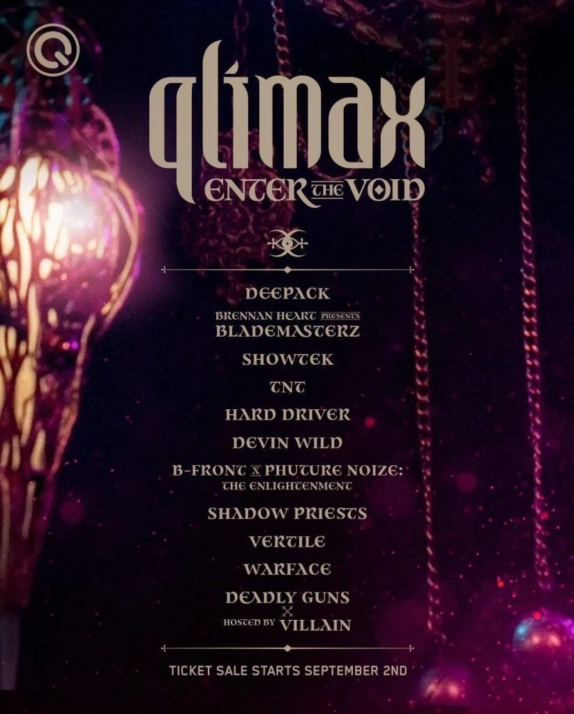 Qlimax Line Up