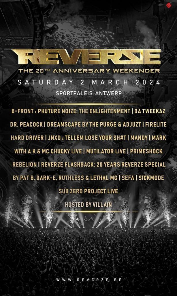 Reverze Sábado Sportpaleis 