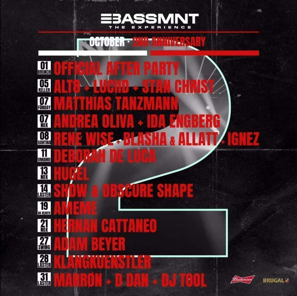 The Bassement celebra su segundo aniversario