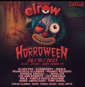 El row Halloween en Fabrik 2023