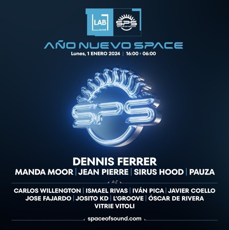 Space Of Sound fiesta de Año Nuevo