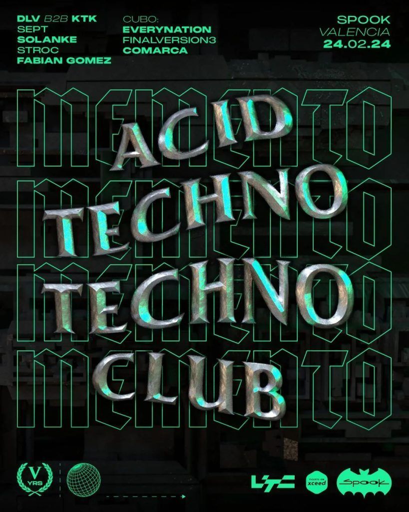 Acid Techno Techno Club X Memento