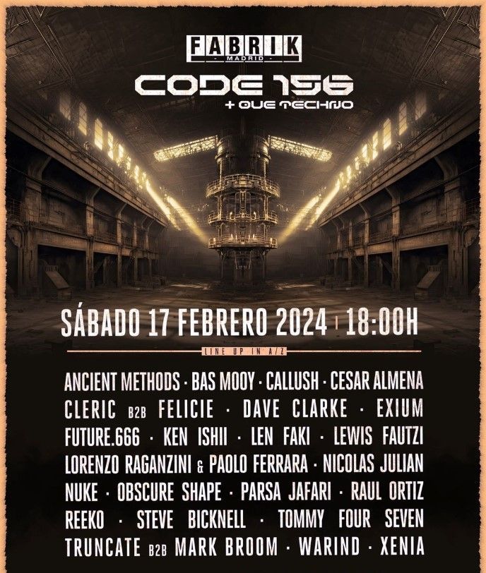 CODE 156 at Fabrik