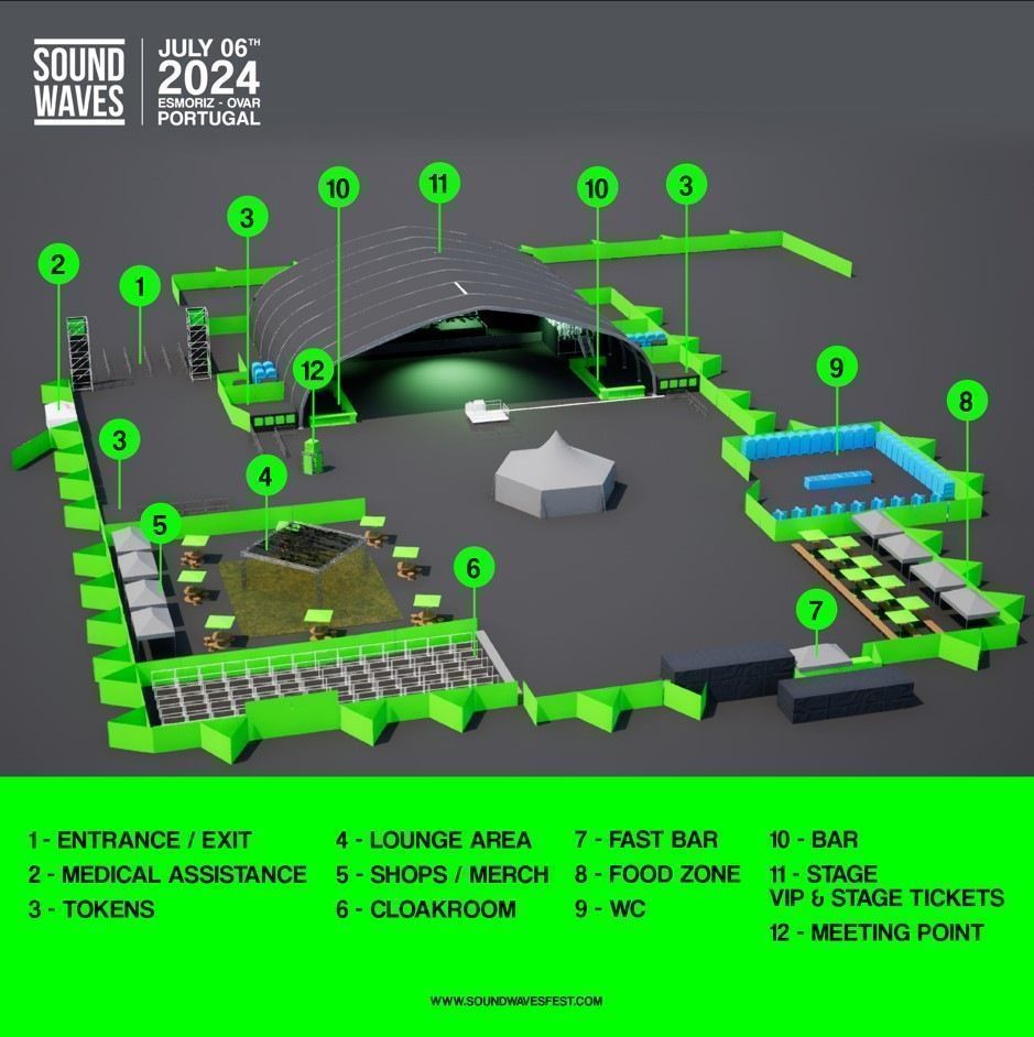 Mapa Sound Waves 2024