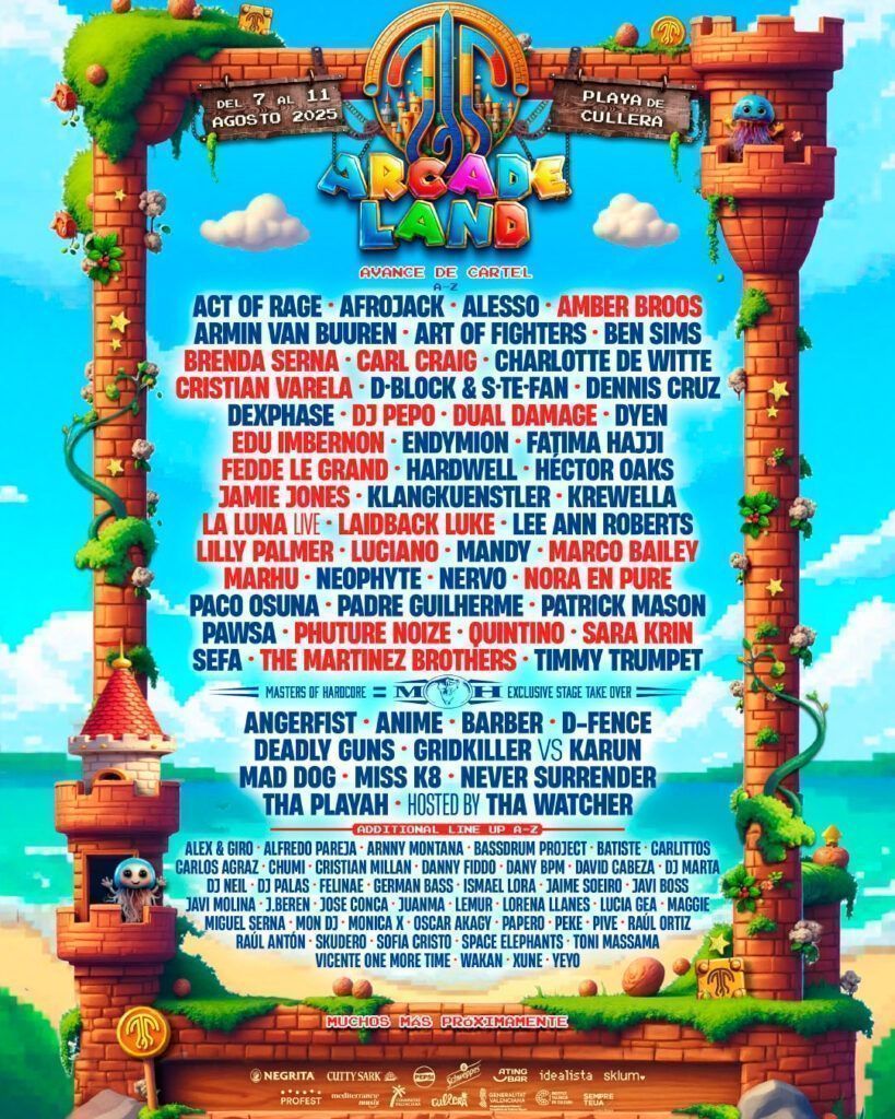 Cartel Medusa Festival febrero