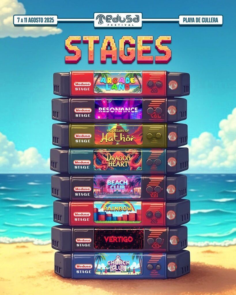 Escenarios Medusa Festival 2025