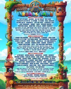 Cartel por dias Medusa Festival 2025