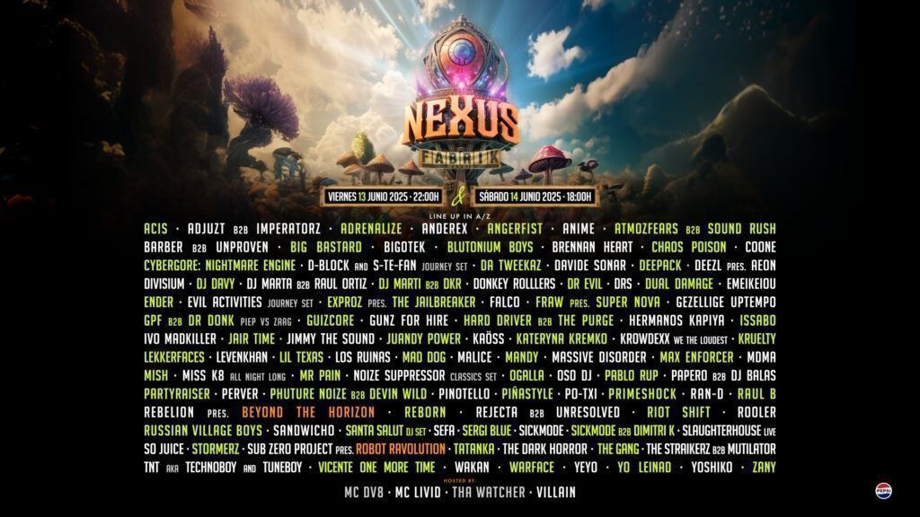 Portada Cartel Nexus Festival 2025