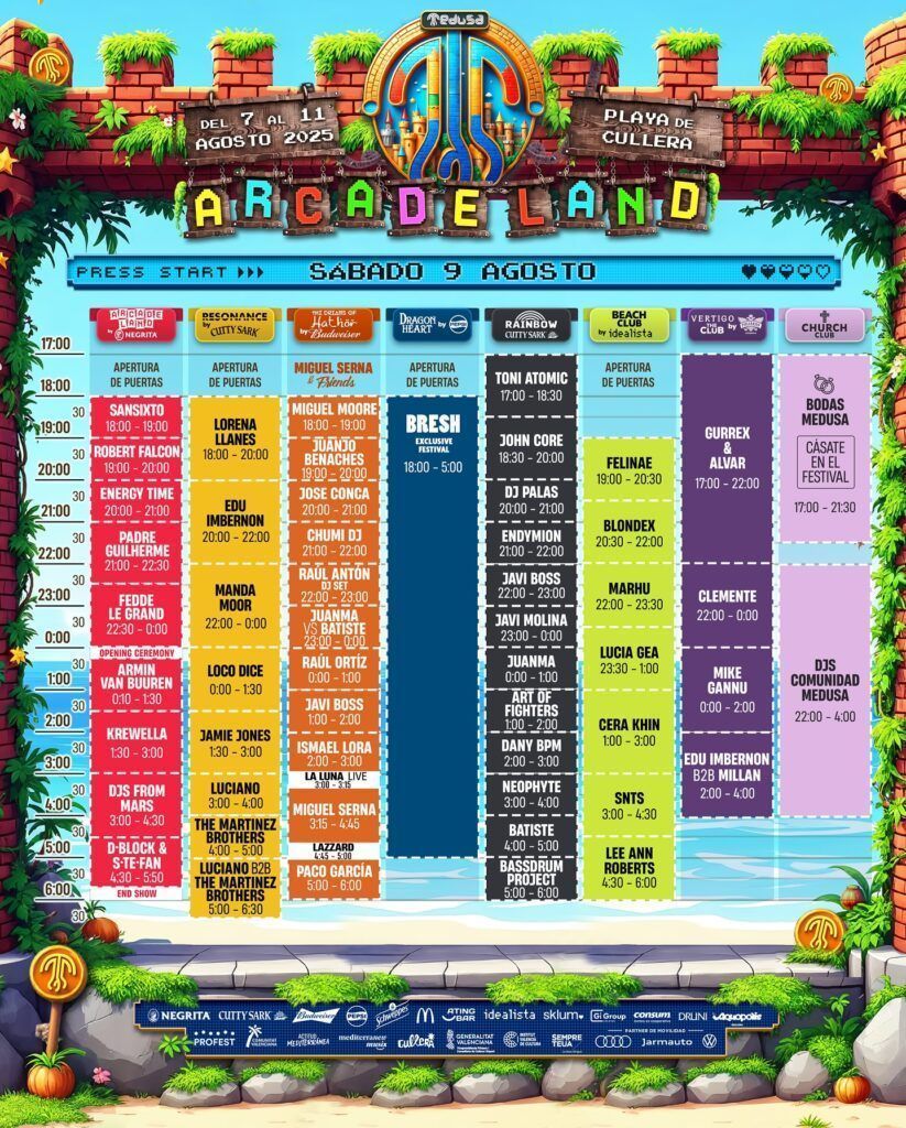 horarios sabado
