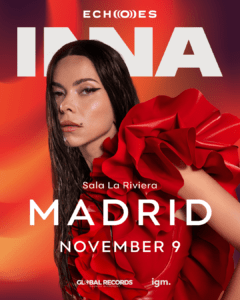 INNA visitará Madrid este 9 de noviembre