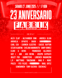 Aniversario Fabrik