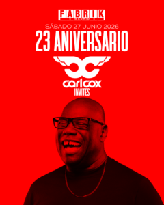 Carl Cox Fabrik Aniversario