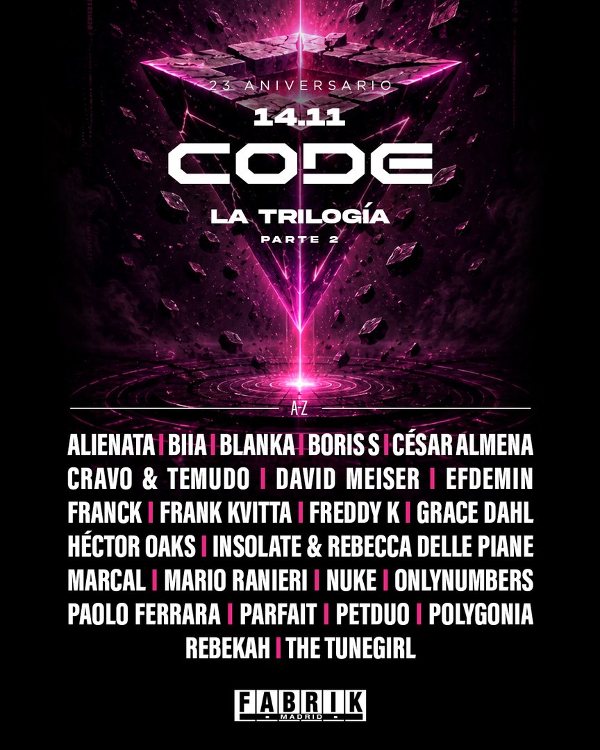 La 2ª parte de La Trilogía de CODE