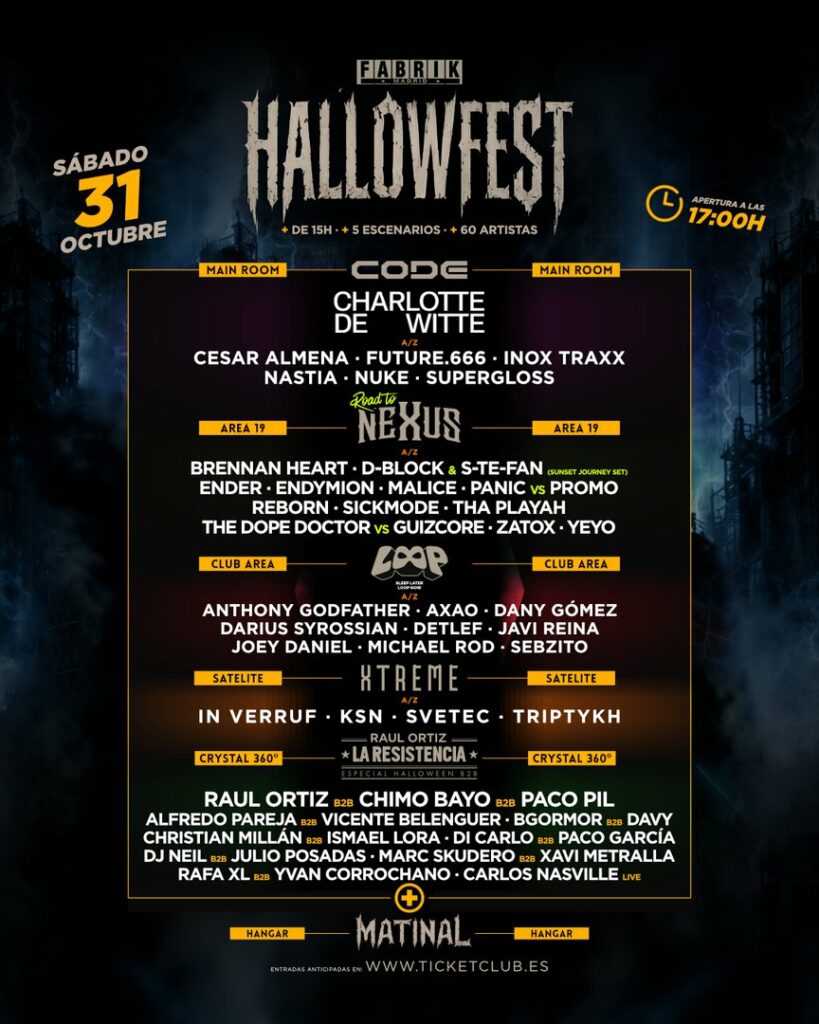 HALLOWFEST FABRIK 2026