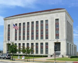 Edificio de la Oficina de Copyright de Estados Unidos, institución que ha abierto una investigación sobre el fraude de streaming con IA